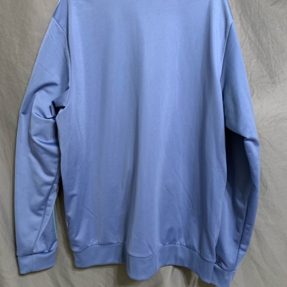 Adidas periwinkle/aqua track jacket - Picture 2 of 3